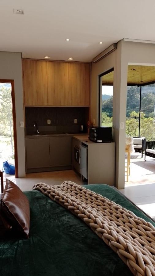 La Contemporanea Cabanas Prox A Cidade Vista Para Ponto Turistico Urubici Exterior photo