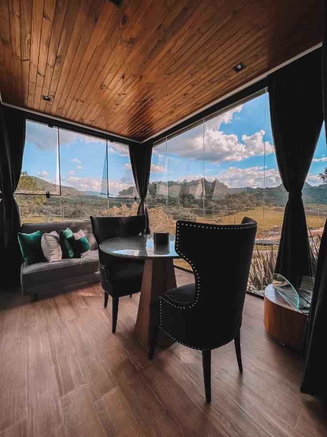 La Contemporanea Cabanas Prox A Cidade Vista Para Ponto Turistico Urubici Exterior photo
