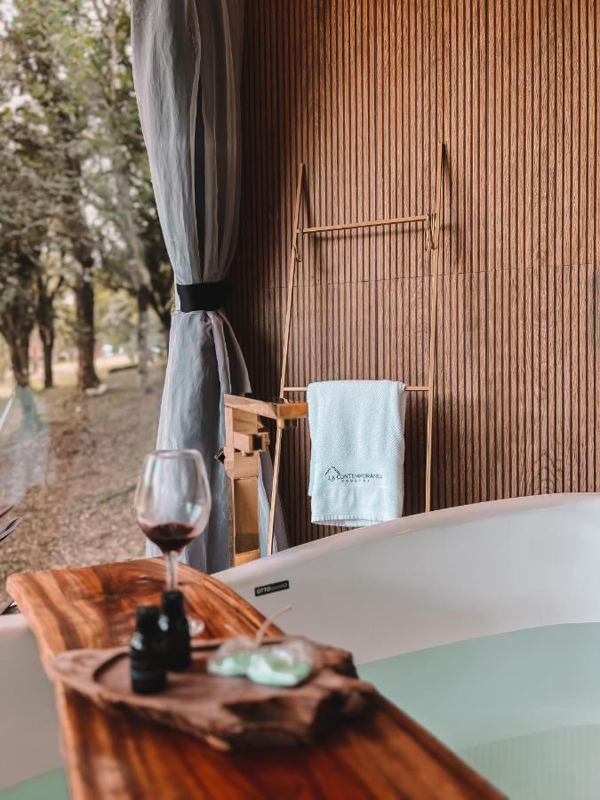 La Contemporanea Cabanas Prox A Cidade Vista Para Ponto Turistico Urubici Exterior photo