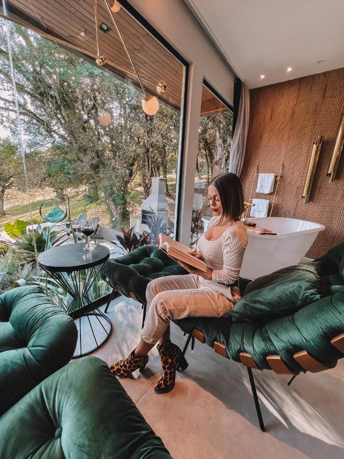 La Contemporanea Cabanas Prox A Cidade Vista Para Ponto Turistico Urubici Exterior photo