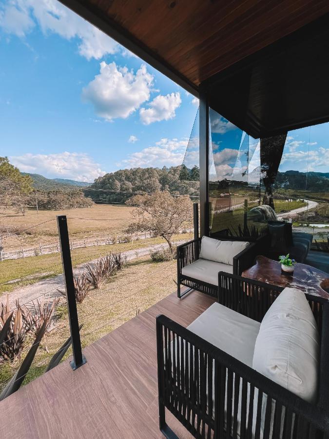 La Contemporanea Cabanas Prox A Cidade Vista Para Ponto Turistico Urubici Exterior photo