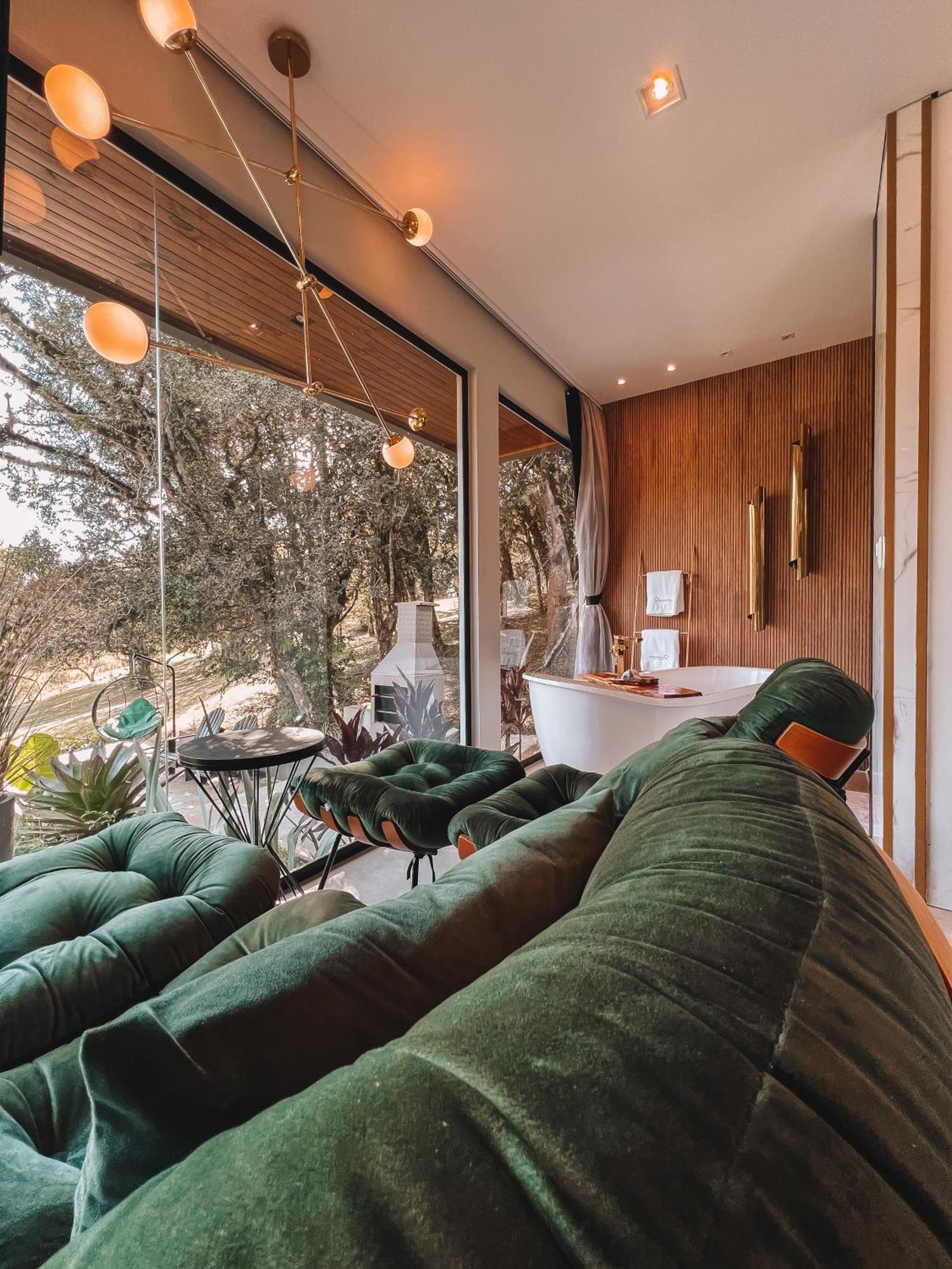 La Contemporanea Cabanas Prox A Cidade Vista Para Ponto Turistico Urubici Exterior photo